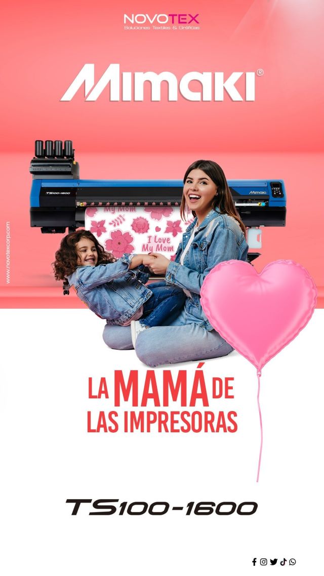 : La mamá de los #plotter de gran formato, sólo Mimaki & Novotex
.
.
.
¡Te ayudamos con los colores más precisos de sublimación! 📊
.
.
.
➡️ ACEPTAMOS TU PLOTTER COMO PARTE DE PAGO, ¡Contáctanos ya! ☑️
.
.
.
Teléfonos: 099-721-1795 - 098-736-0359📲
Correo: gerencia@novotexcorp.com
Nuestro Showroom: Anonas N54-52 y Pedro Guerrero, Quito📍
.
.
Líderes en sublimación textil en el Ecuador
Insumos y repuestos originales,
Somos Novotex 🤝🏼